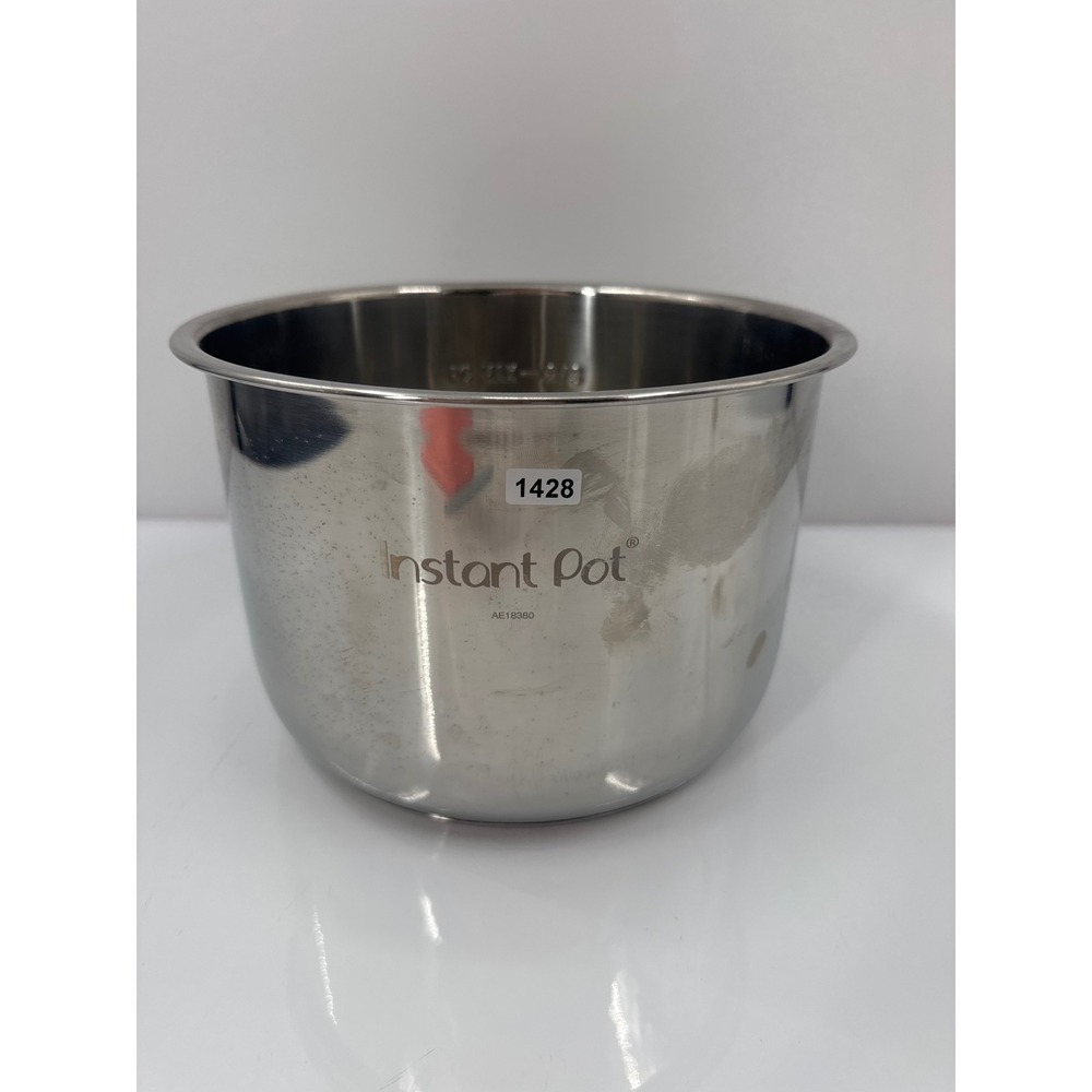 Instant Pot Stainless Steel Inner Cooking Pot Replacement Insert AE18380 6Qt